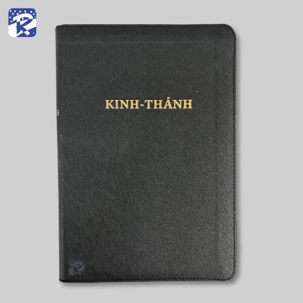 พระคัมภีร์ภาษาเวียดนาม ปกไวนิลสีดำ มีซิป - Vietnam Bible