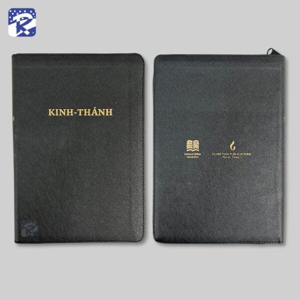 พระคัมภีร์ภาษาเวียดนาม ปกไวนิลสีดำ มีซิป - Vietnam Bible - Image 2