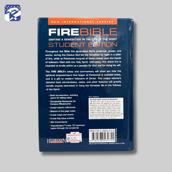 Fire Bible: New International Version - Hardcover – Student Edition - Image 5